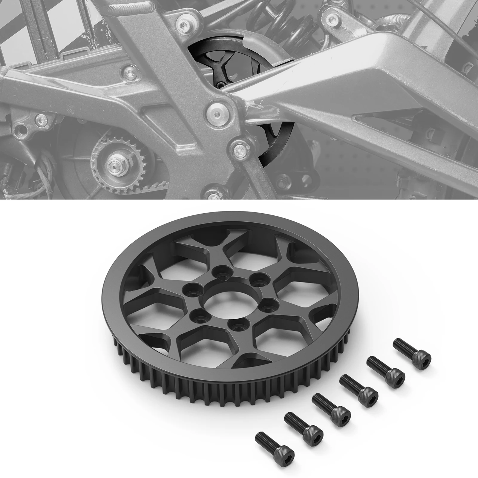 

NICECNC For Sur-Ron Surron Light Bee X S L1E Segway X160 X260 X 160 260 Motocross Secondary Pulley Electric Off-Road Bike