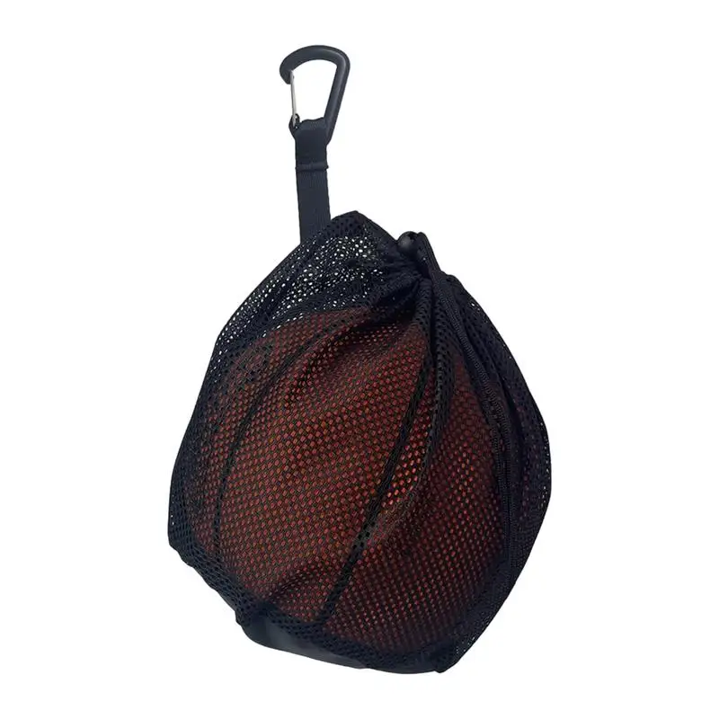 

Sports Ball Bag Mesh Socce Ball Bag Heavy Duty Drawstring Bags Team Work for Holding Basketball, Volleyball, Baseball, Swimming