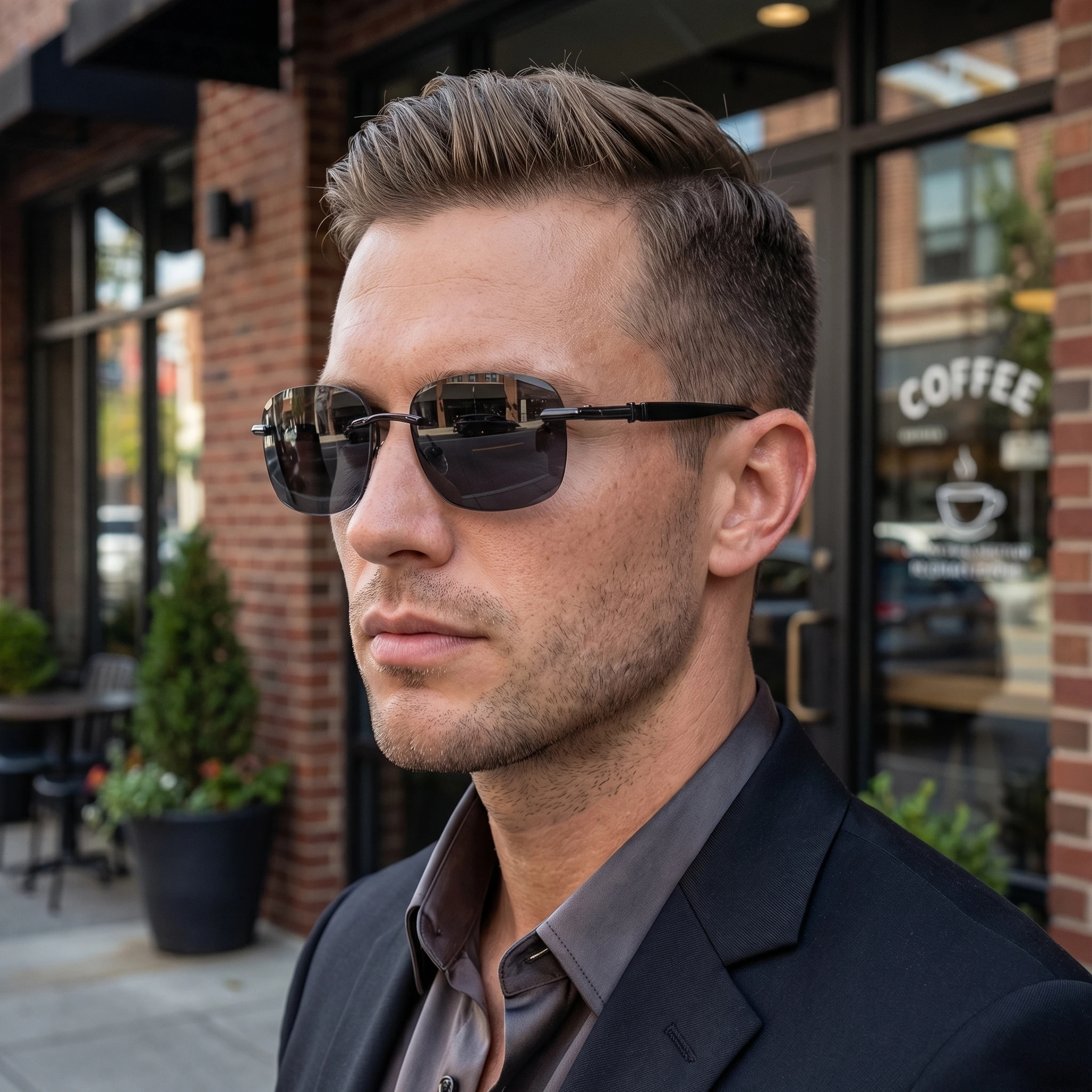 Ultraviolet Protection Sunglasses For Men, Suitable For Driving, Traveling, Fishing And Other Activities.2018