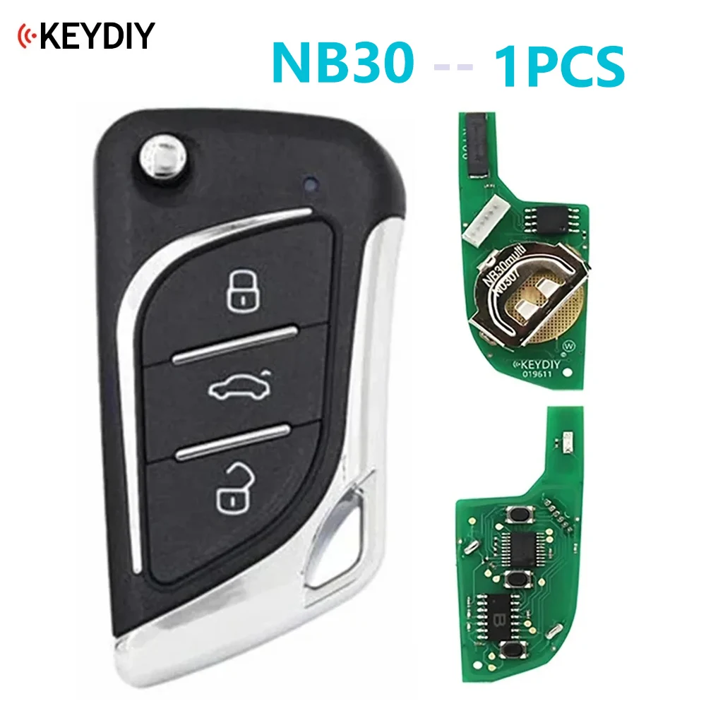 

1PCS KEYDIY Remote Car Key 3 Buttons NB30 Multi-functional Universal Remote Control Car Key for KD900 KD900+ URG200 KD-X2