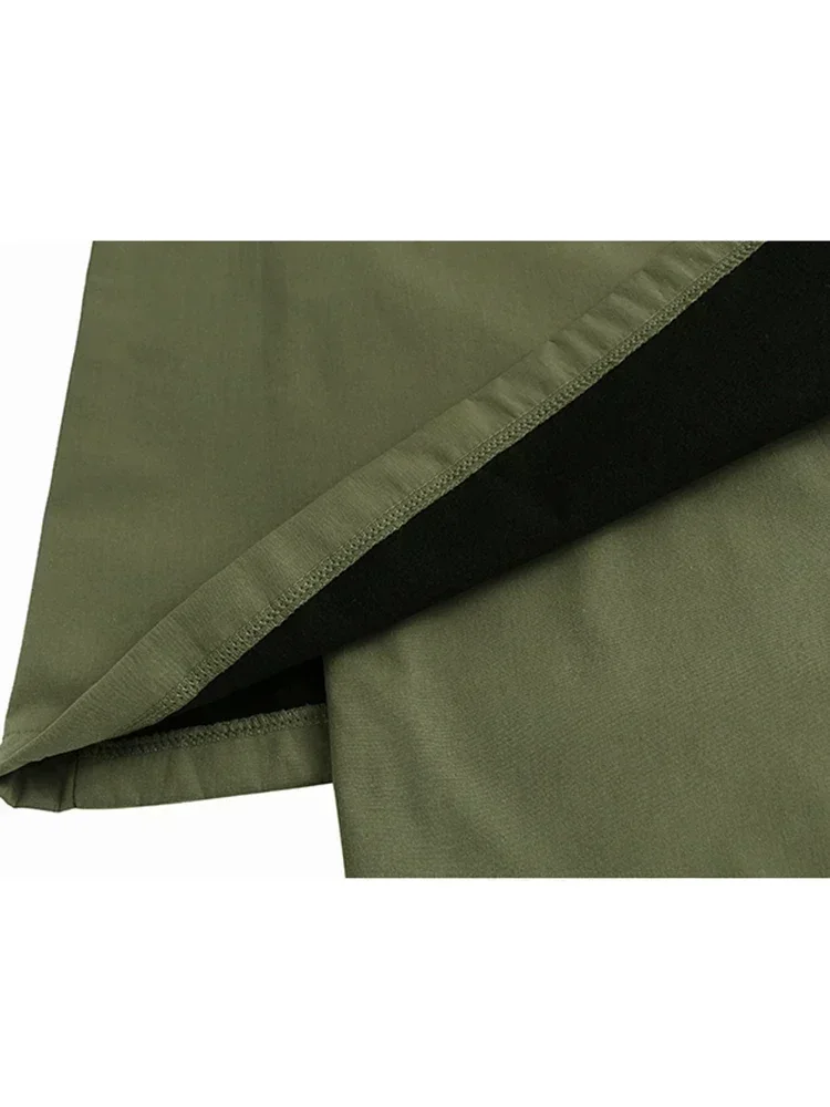 XITAO Elastische Taille Patchwork Kalb Länge Hosen Einfarbig Einfachheit Lose Beiläufige Frühling Frauen Neue Breite Bein Hosen HQQ1904