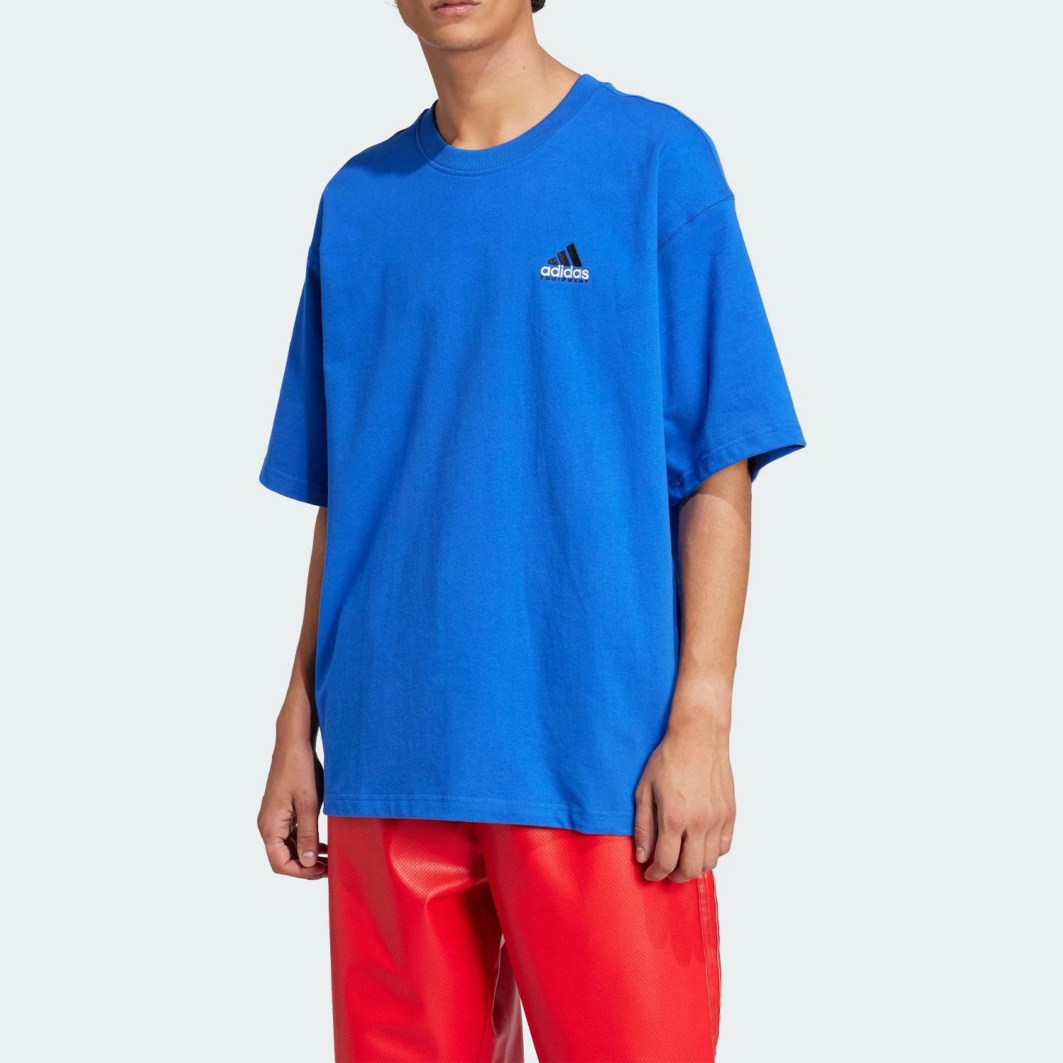 

Оригинальная мужская свободная повседневная дышащая футболка Adidas Trefoil JN4847