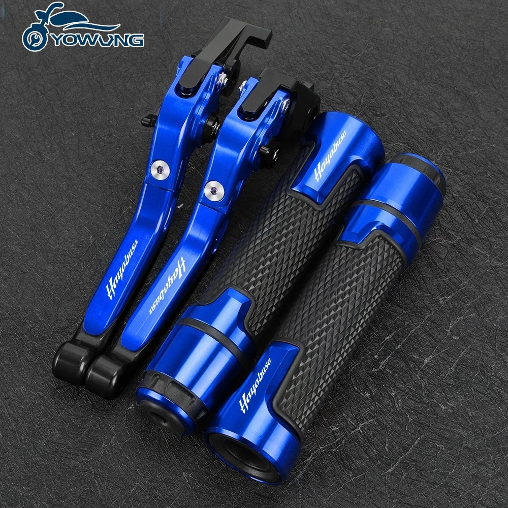 Motorcycle Brake Clutch Levers 7/8''22mm Handlebar Grip Accessories For SUZUKI HAYABUSA 1999 2000 2001 2002 2003 2004 2005- 2007 - view 3