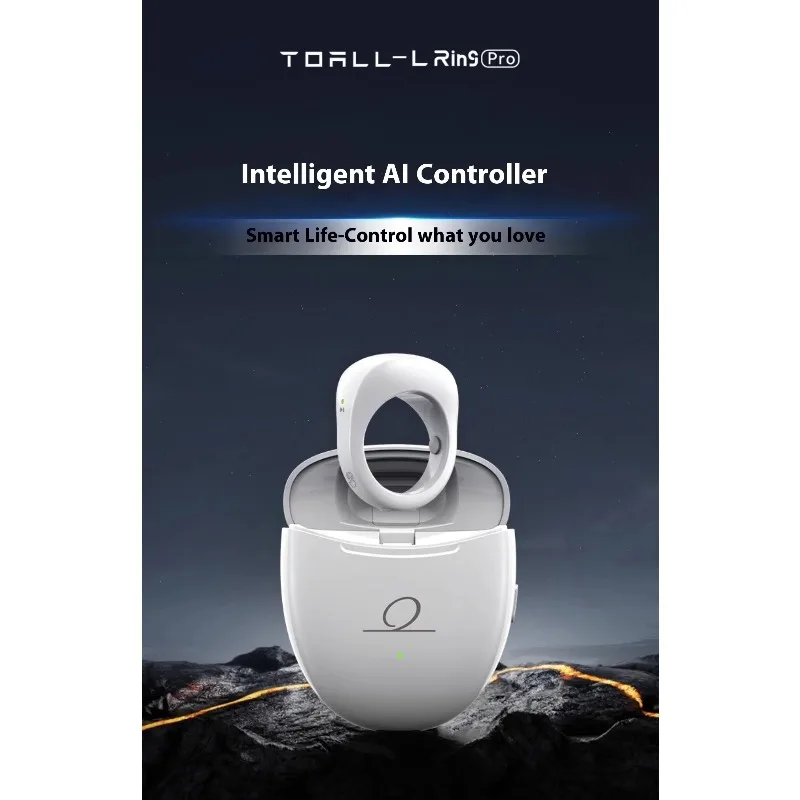 Toall L Ring Pro Ring Mouse Remote Control Bluetooth Wireless Intelligent Ai Ring Mouse Controller Sensitive Long Battery Life
