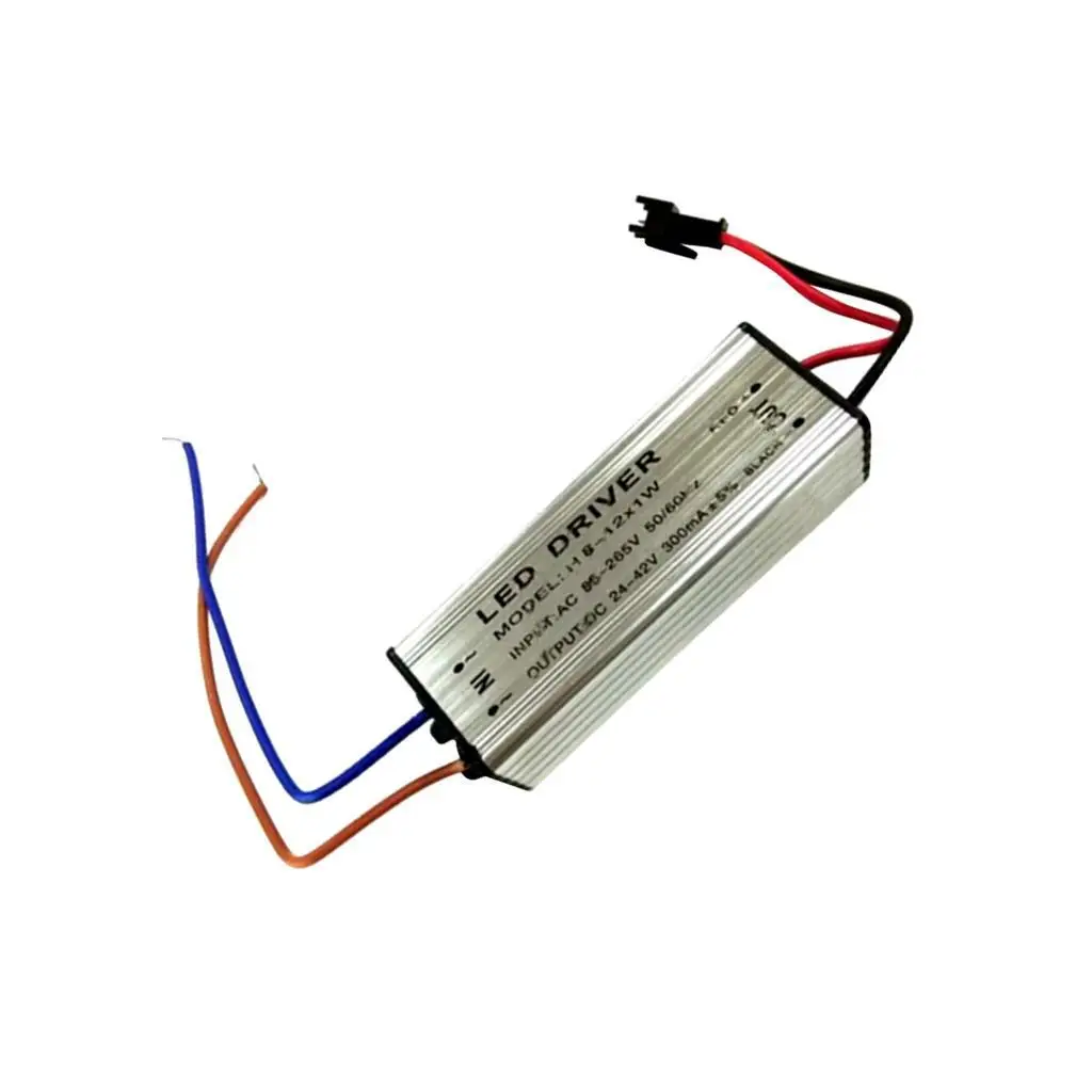 8-12W LED Constant Current Driver Power Supply AC 85-265V to DC 24-42V 300mA