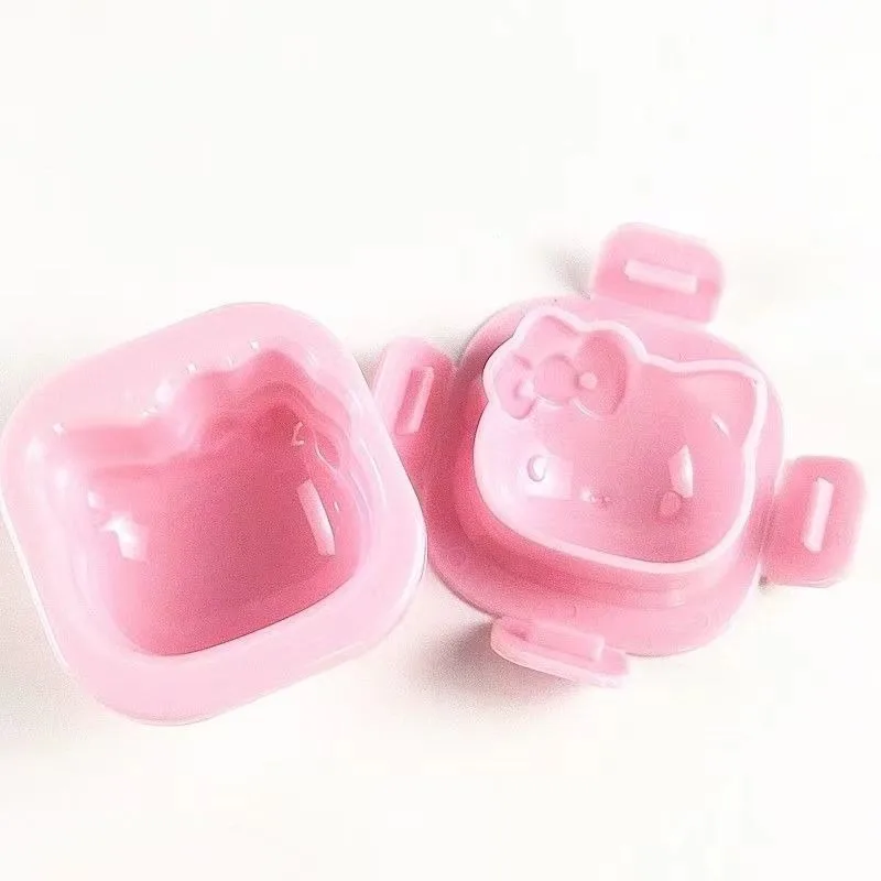 Nuovo Kawaii Hello Kitty Stampi per palle di neve 1pc Anime All'aperto Sabbia Palla di neve Giocattoli Multifunzionale Fai da te Palline di riso Cubi di ghiaccio Uova Stampo