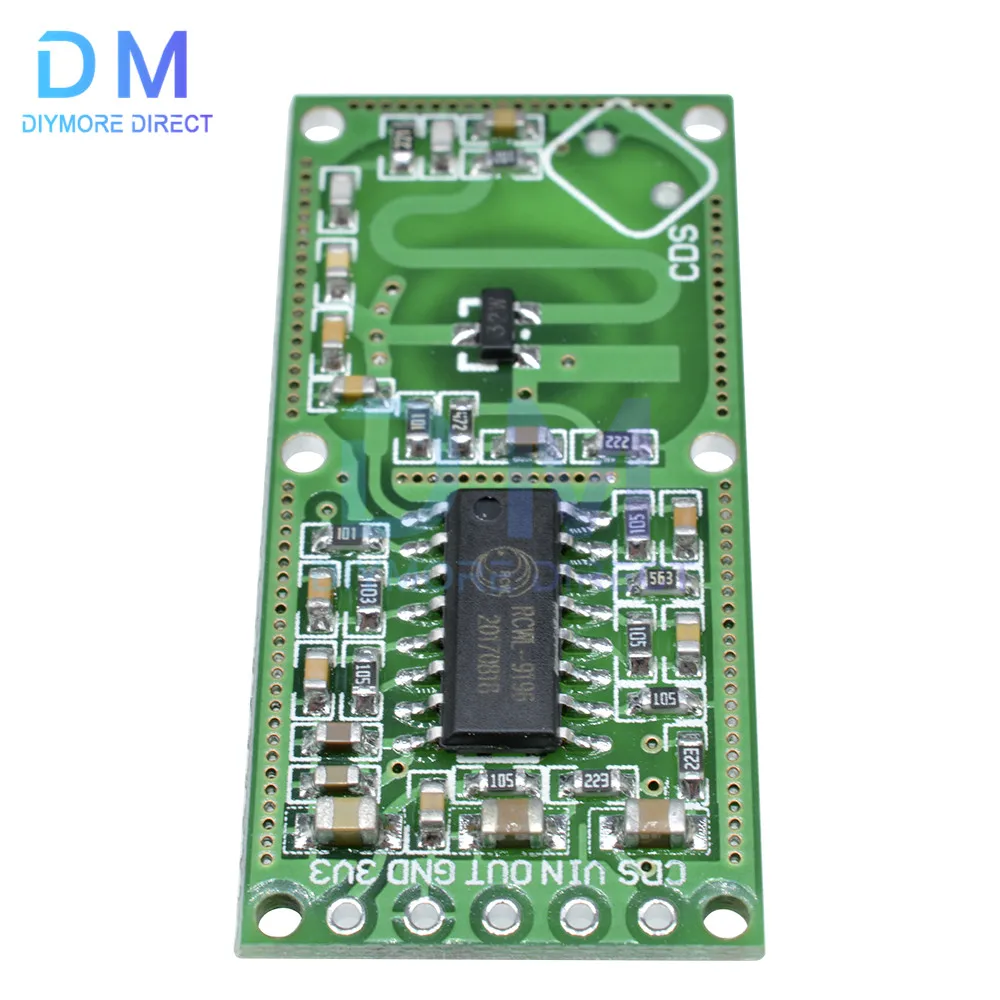 RCWL-0516 RCWL 0516 Sensor Radar Microwave Modul Sensor Tubuh Sensor Manusia Output Modul Sakelar Induksi 3.3V