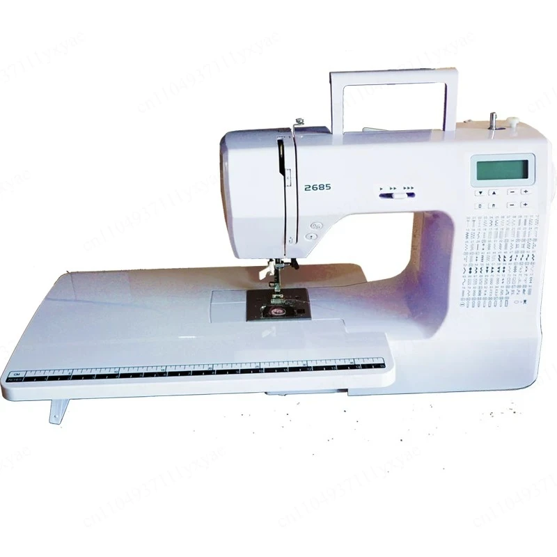 Multifunctional Househol Electric Lcd Display Sewing Machine 220V/36W Mute Thick Buttonhole Embroidery Sewing Machine