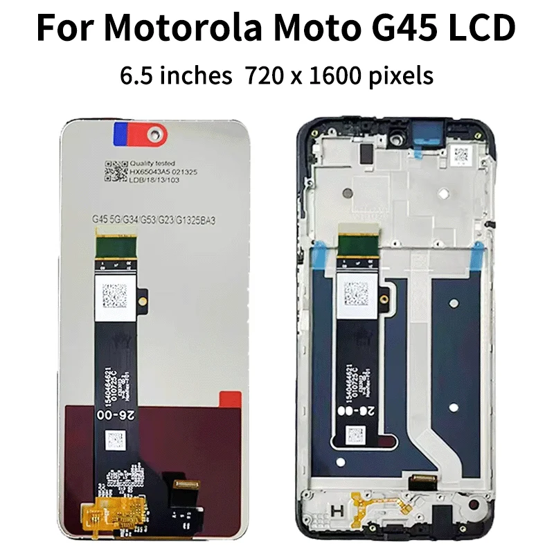 OEM dla Motorola Moto G05 G15 G35 G45 G55 G75 G85 Wyświetlacz Ekran dotykowy Digiziter Dla Moto G15 Wyświetlacz mocy E15 Ekran — zdjęcie produktu 5
