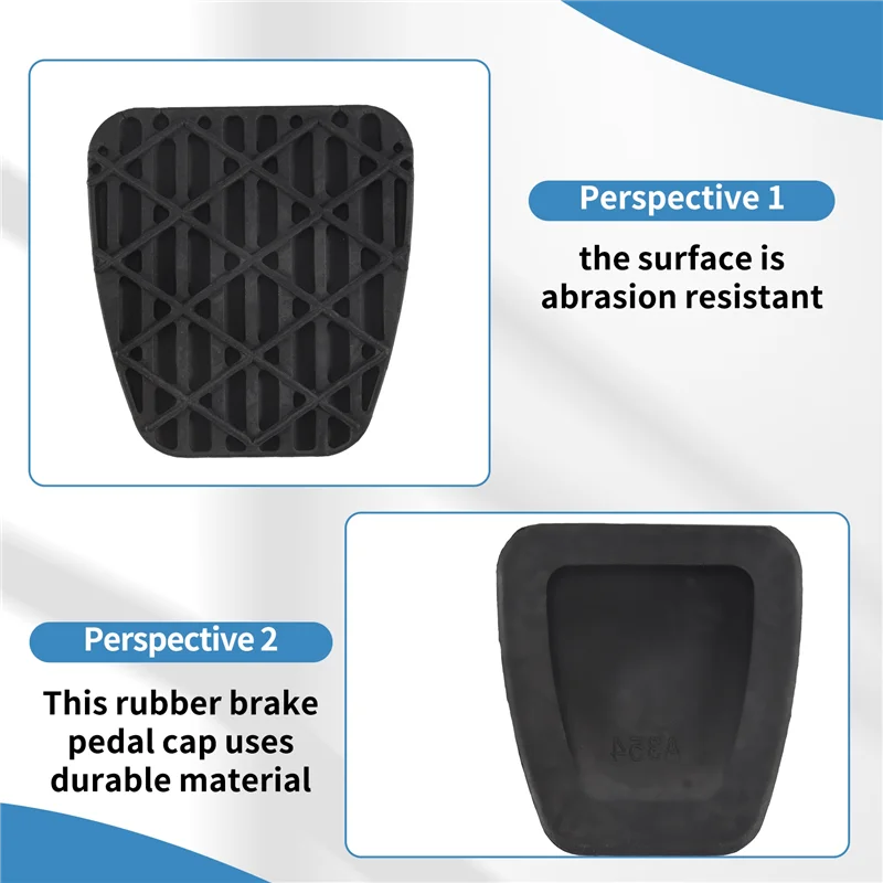 

2 шт. для Mercedes Sprinter Vito Viano, колодки педали тормозной муфты, резиновые накладки 2012910282