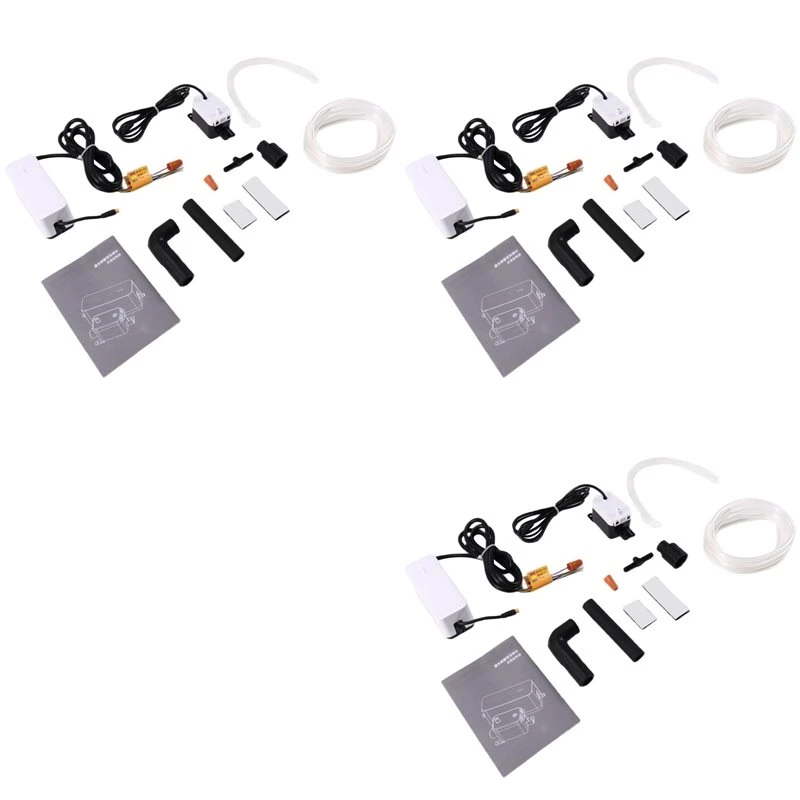 ABFS 3X Condensate Pump Mini Split Automatic Air Conditioning Drain Removal Quiet Device Removal Quiet Pump