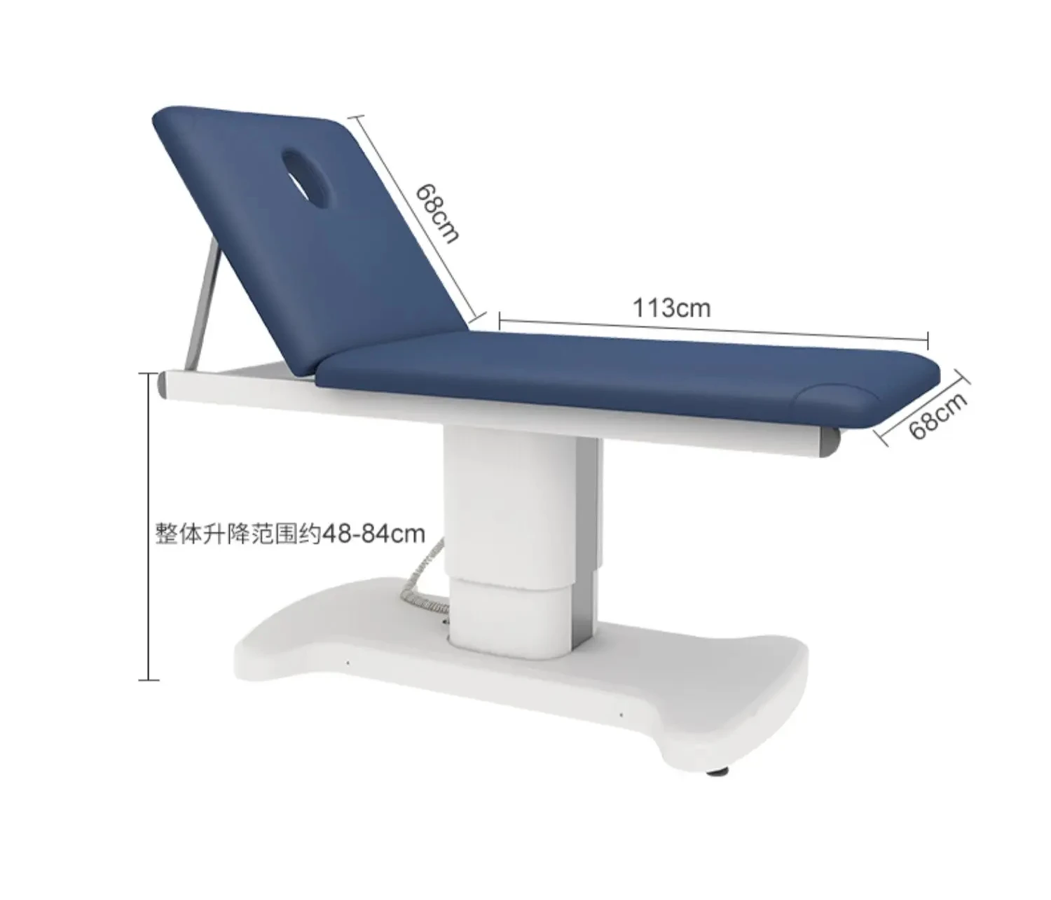 Intelligent Electric Lift Beauty Care Bed  Salon Special Medical Injection Operating  Massage Couch Eyelash