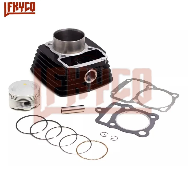 150CC 62mm Bore Cylinder Piston Rings Gasket Kit for Honda Italika FT150 FT150g DT150 CG150 DT 150 Motorcycle Engine Accessories