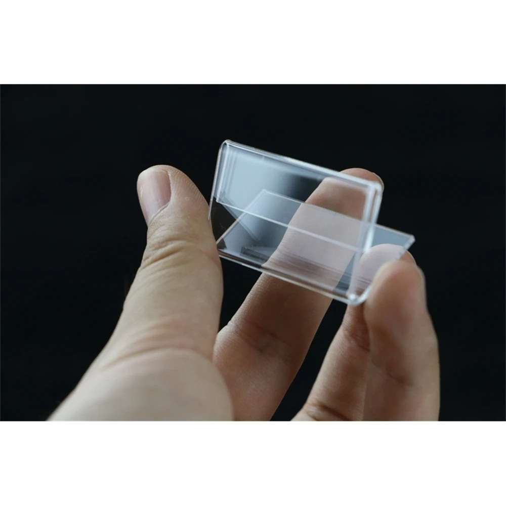 Acrylic Clear Plastic Desk Sign Stand L Shape Table Card Price Holders Frame Label Tag Paper Display Thick 1.5mm