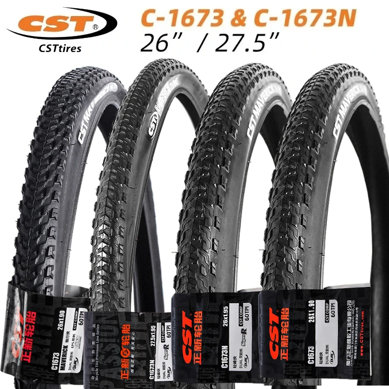 CST C1673 XC 26 27,5 ДЮЙМА 559 584 C1673N ГОРЯДНАЯ ВЕЛОСИПЕДНАЯ ШИНА MTB ВЕЛОСИПЕДНАЯ ШИНА ДВОЙНОЙ ЗАЩИТА EPS 60TPI