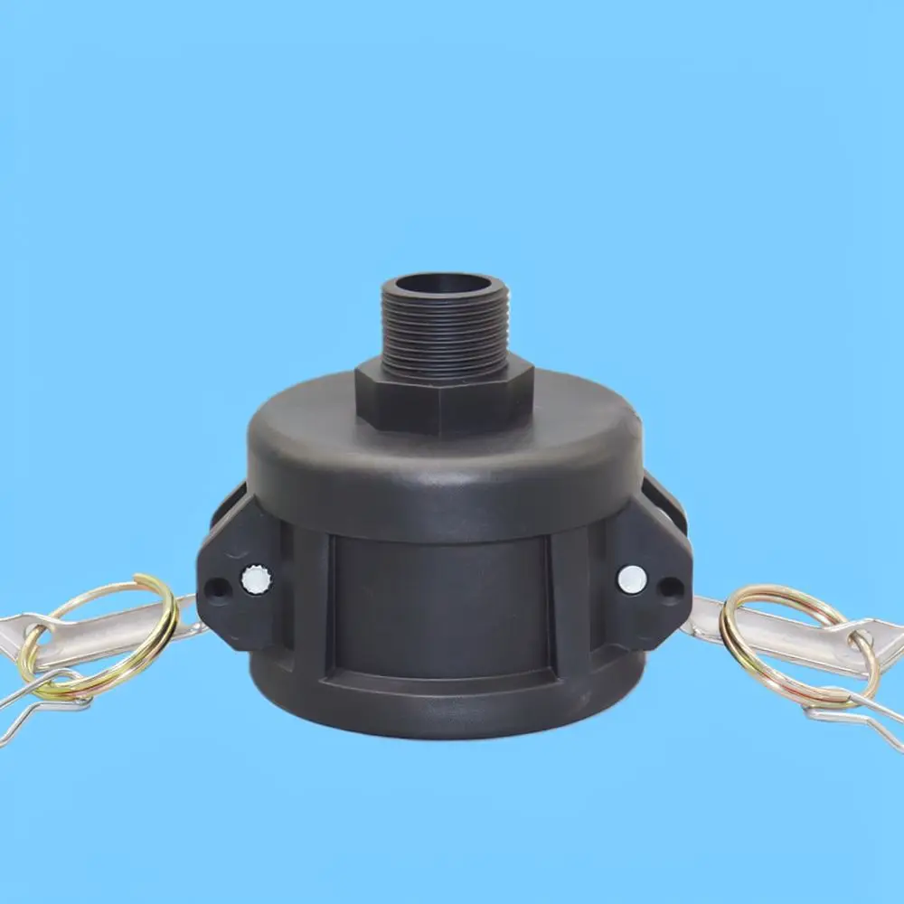 For For Leeandhan IBC Tote Tank Adapter 2 Inch To 3 4 Inch Male Thread Pipe Fitting Industrial Plastic Quick Connector