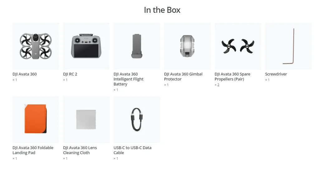 【LOCAL+】Neue DJI Avata 360 Drohne mit 1-Zoll-Sensor, 8K HDR Panorama-Drohne, 4K Einzellinsen-Modus, 20 km Reichweite, 4G verbesserte Übertragung, FPV-Marke – Detail 5
