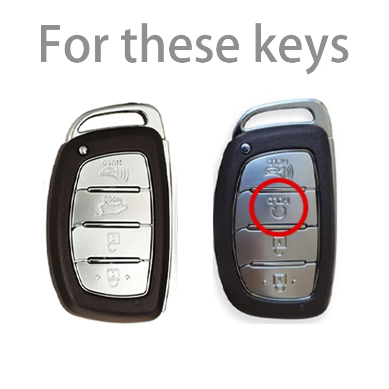 4 Buttons Flip Folding Key TPU Car Key Case Cover for Hyundai Sonata 2015 Key Shell Fob Auto Car Accessories