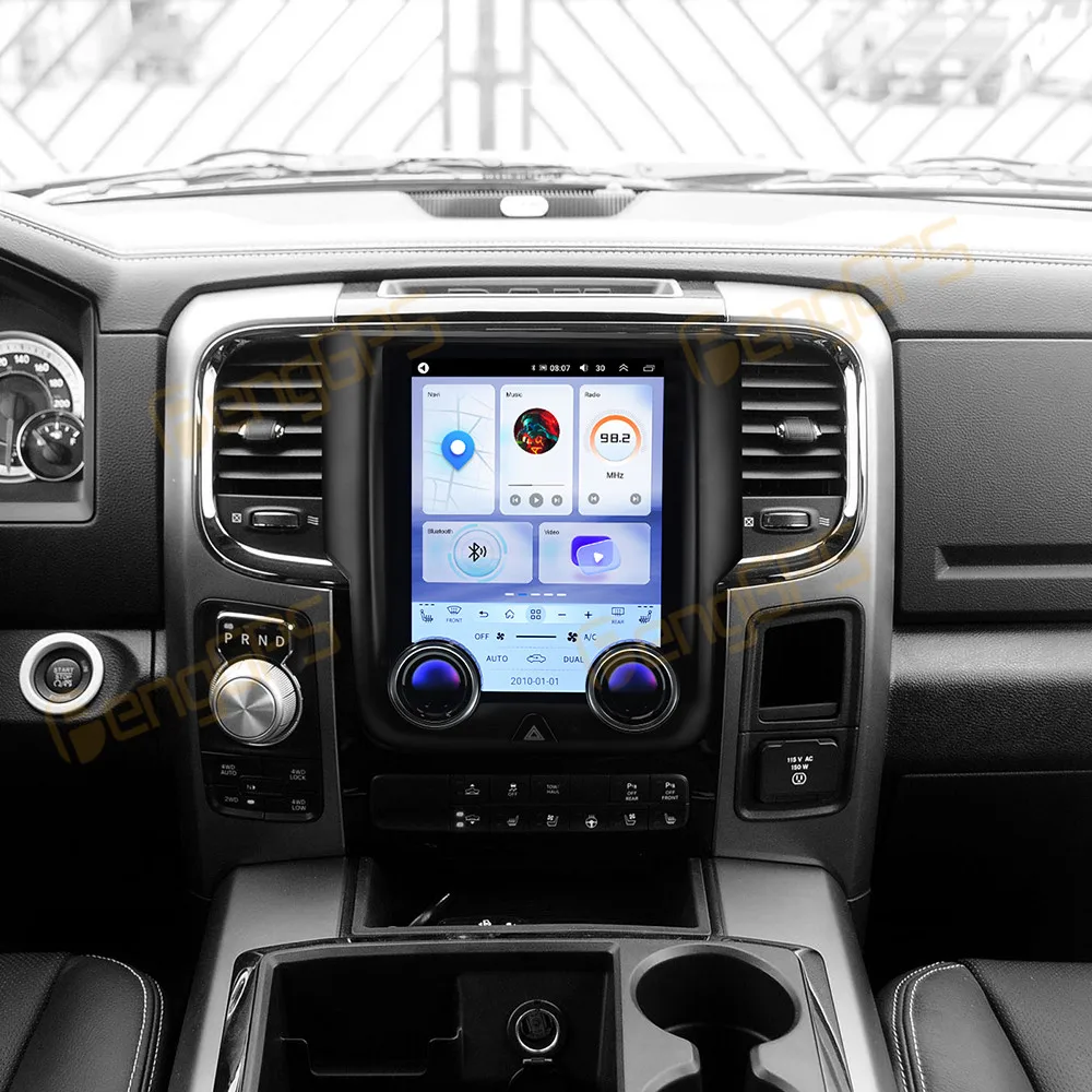 

9.7" Android 13 Car Radio Double knob For Dodge Ram 2013-2018 GPS Navigation Stereo Auto Video Multimedia Player CarPlay Host BT