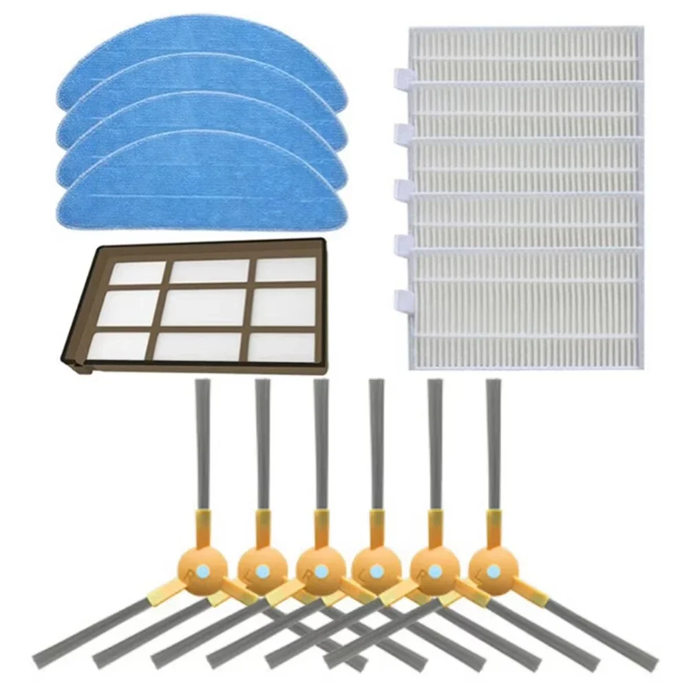 

Maintain Your For ABIR For X5 X6 or X8 Robot Vacuum with This Complete Set of Replacement Parts Including Brushes & Filters