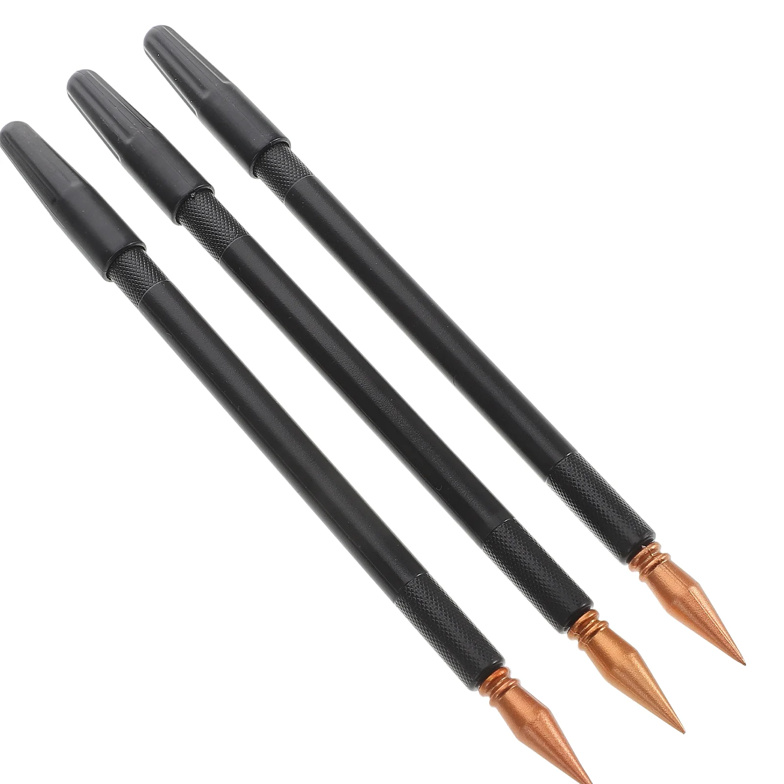 3 Pcs Multifunction Child Scrappers Tool Kemper Tools Black Drawing Pens Scratch