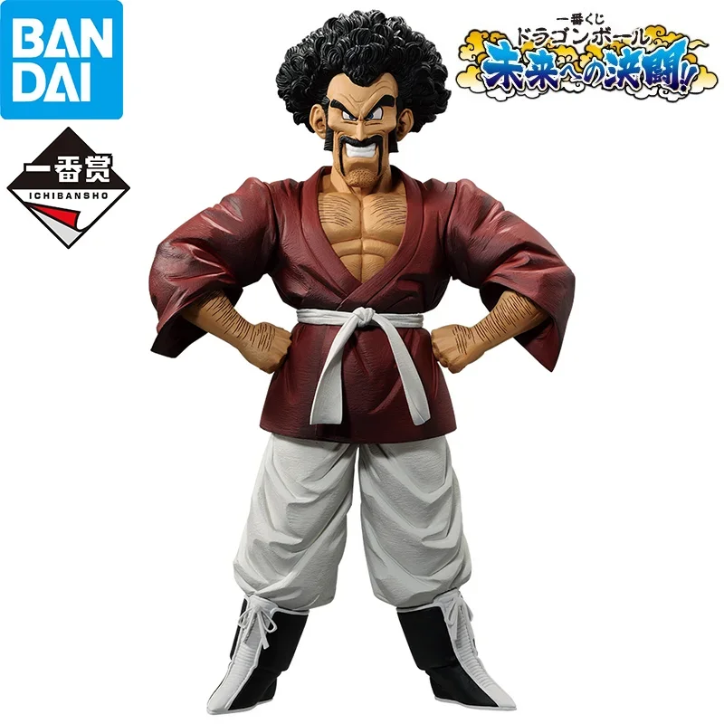 In Stock Bandai Ichiban Dragon Ball Duel to the Future!! Mr. Satan Masterlise Anime Figure Action Model Figurals Brinquedos Toys