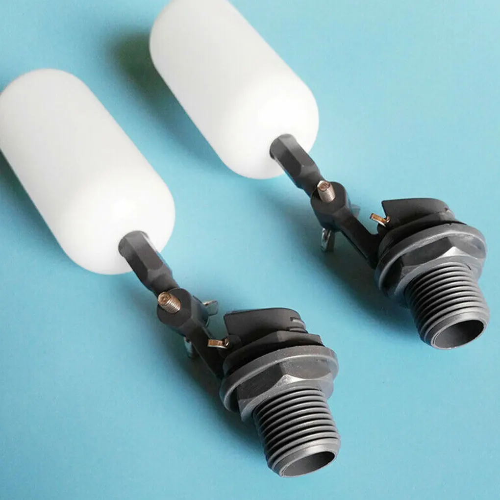 Float Ball Valve Plastic Automatic Water Level Control Valve for Aquarium Pond Livestock Aquaculture Durable 1/2 Inch Valve