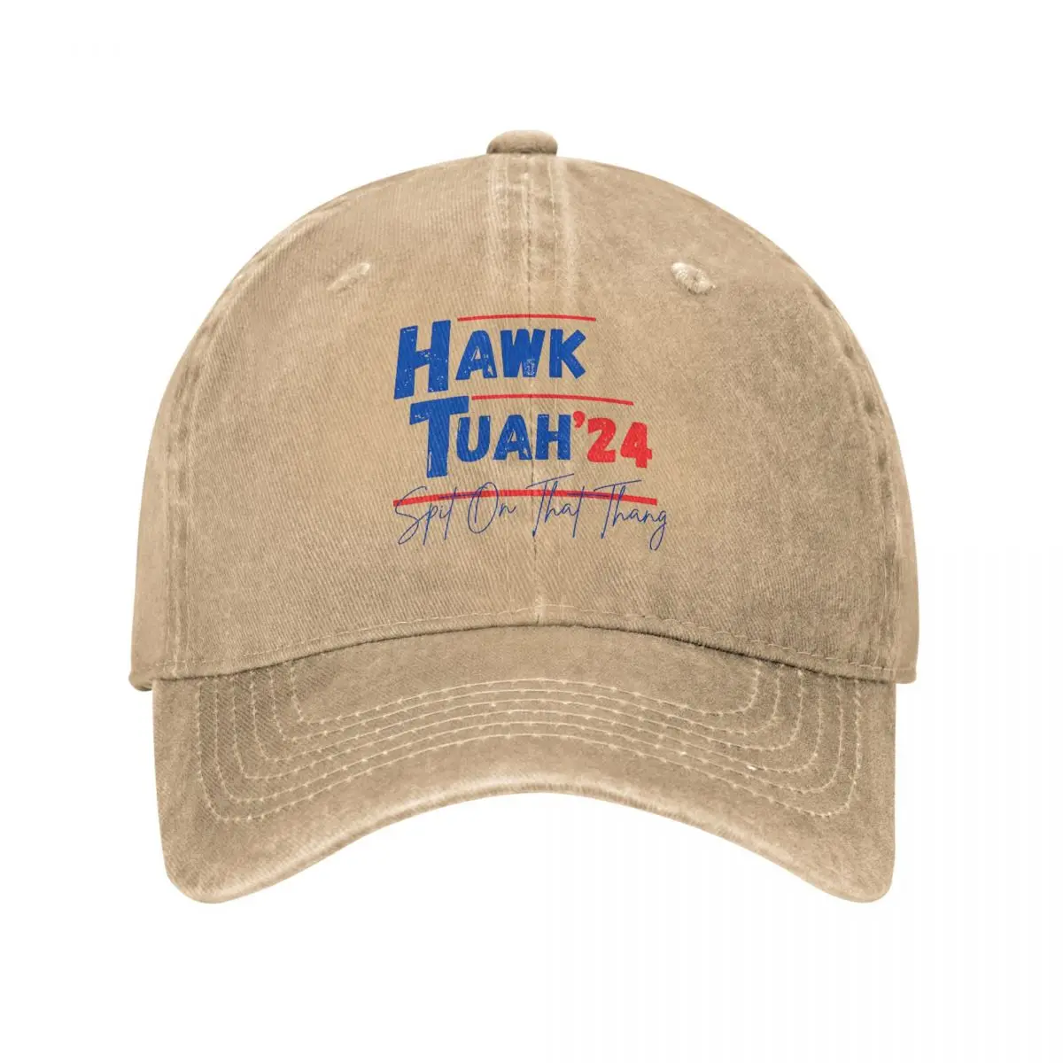 

Hawk Tuah '24 Men Women Baseball Caps Distressed Cotton Hats Cap Classic Outdoor Activities Snapback Cap