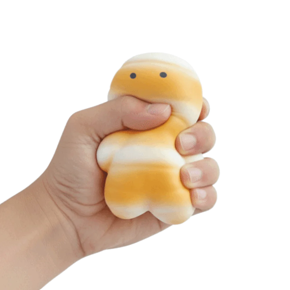 Fidget Soft Mummy Squishy Super Soft Pressable Mummy Squeezable Moist Cute Mummy Slow Rebound Boys