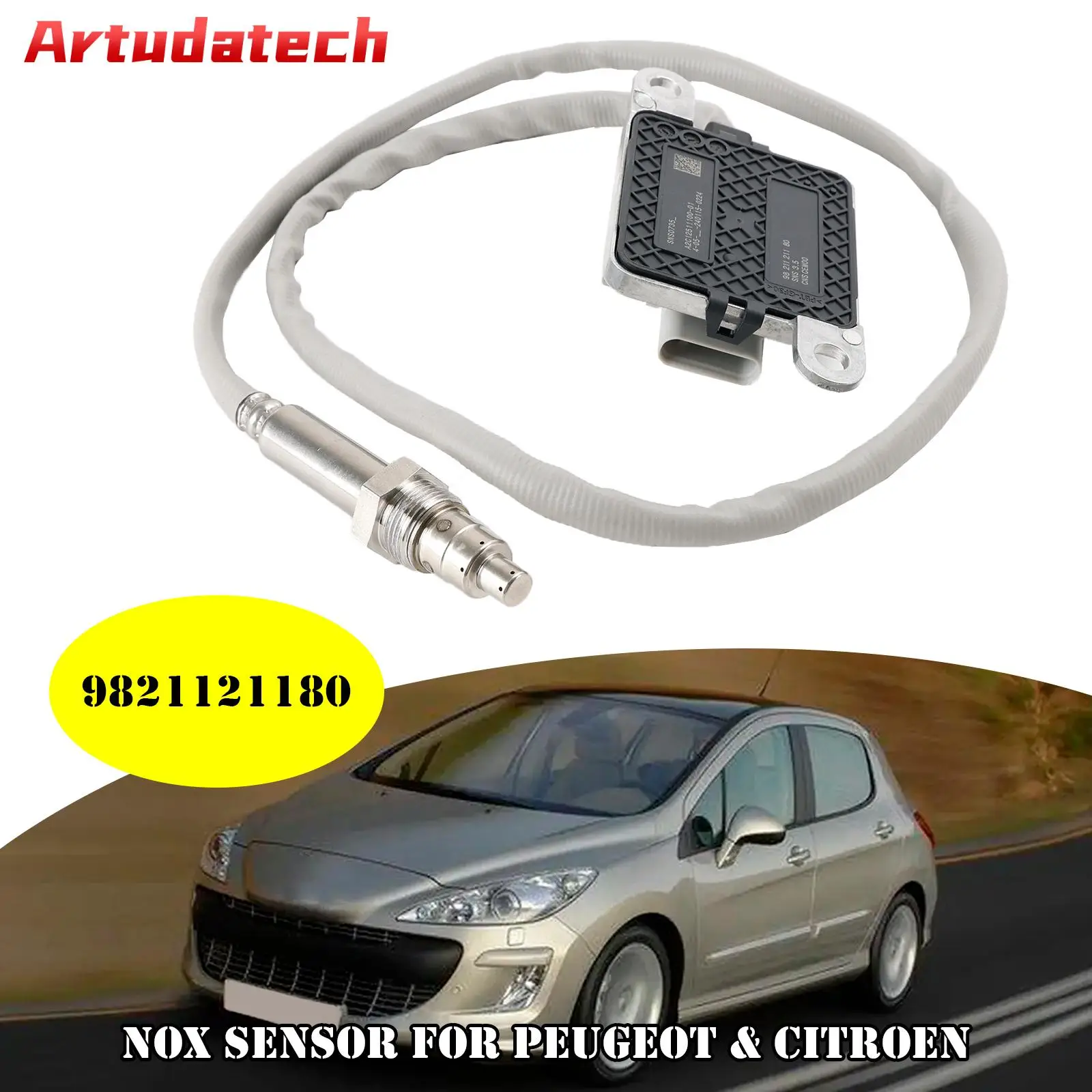 Artudatech Nox Sensor 9821121180 For Peugeot 308 508 Citroen Berlingo C3 1.6/2.0 BlueHDi Car Accessories