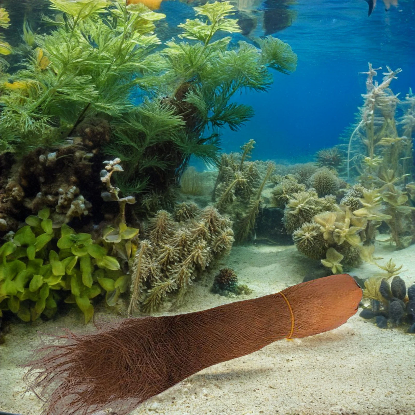 

5 Sheets Realistic Palm Bark Artificial Tree Background for Tank Garden Decor Home Plant Accessory