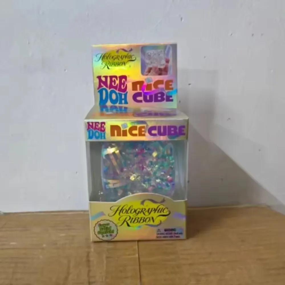 Nee doh Nice Cube Sensory Nice-Sicle Stress Relief Squishy Anti-Anxiety Squeeze Object For Focus ADHD Population Carefully Gifts