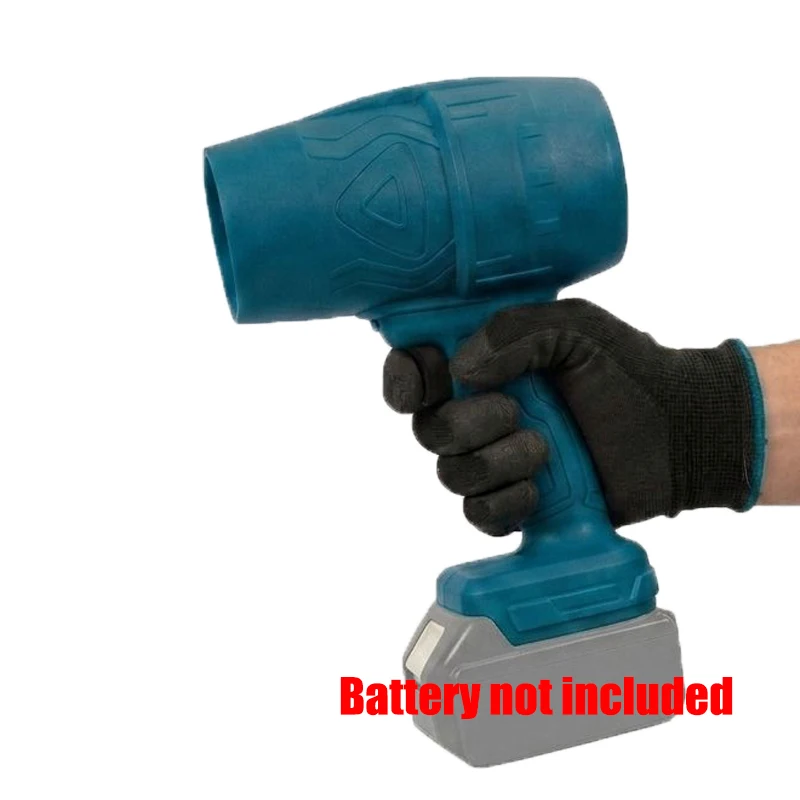 Brushless Turbine Dust Remover Portable Cordless Blower Compatible for Makita 18V Li-ion Batteries for Outdoor Clearing Debris