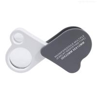 30X 50X Glass Eye Loupe Pocket Magnifier for Jewelry Coin Inspection F1FB