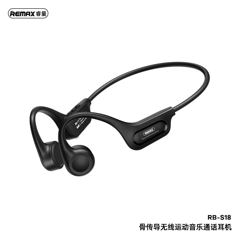 REMAX RB-S18 Auriculares deportivos ergonómicos de conducción ósea y comodidad con funcionalidad múltiple para ejercicio, llamadas y música