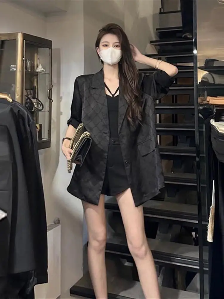 

Летняя уличная одежда, свободный женский солнцезащитный топ с ремнями све, воротник средней длины, повседневный моющийся топ