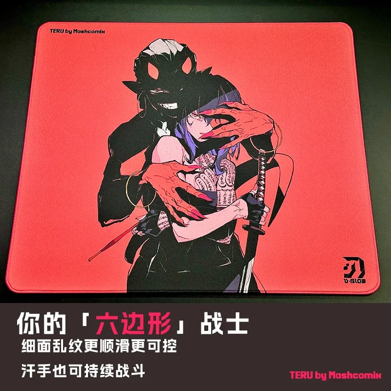 D-GLOW【ren】Joint PORON Нижний клей Изысканный гладкий коврик для мыши Аксессуары для ПК для Valorant CS2