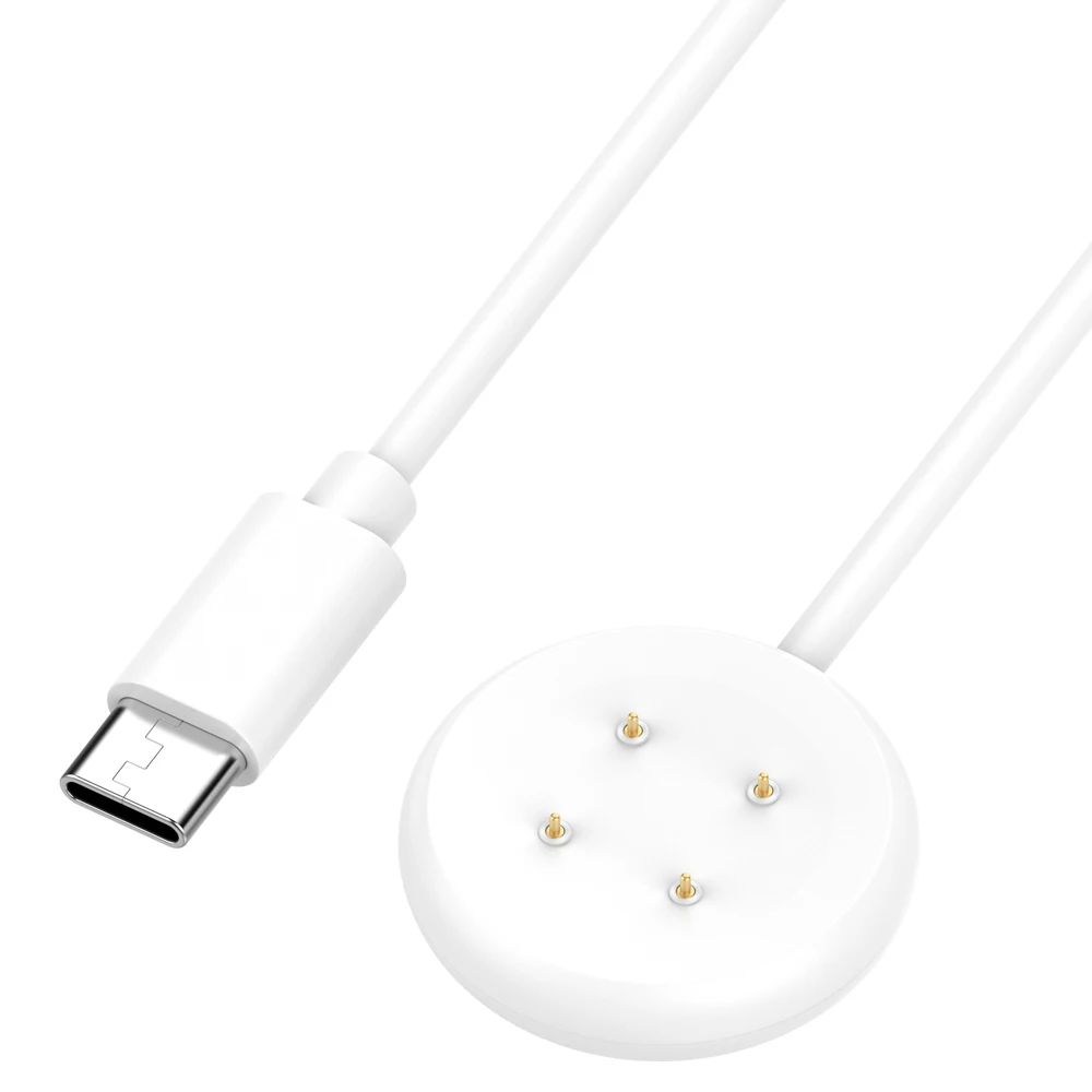 Cable de Carga para Smartwatch, Base de Carga, Adaptador de Enchufe para Google Pixel Watch 3, Watch 2, Fitbit Ace LTE, Versa 4