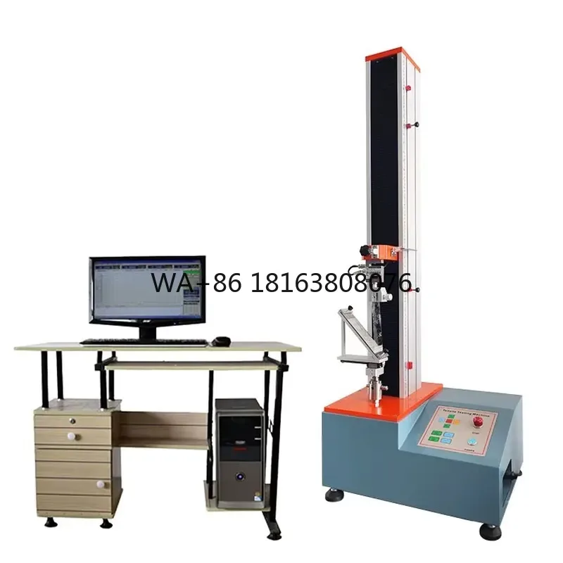 High-Precision Microcomputer Controlled Single Column Universal Tensile Testing Machine Digital Display Metal/Plastic/Rubber