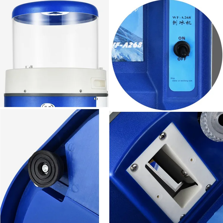 ماكينة حلاقة الثلج التجارية 110 فولت 220 فولت ماكينة حلاقة الثلج الكهربائية ماكينة حلاقة كسارة الجليد #4