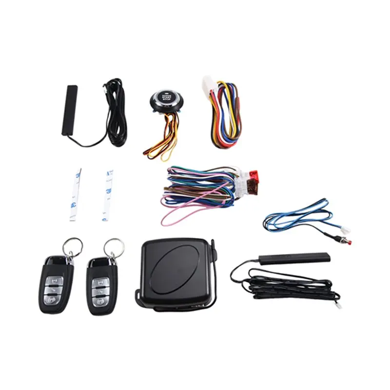 One-Click Start Device Car Remote Control Ignition And Extinguishment Automatic Fortification Functionality-T48C