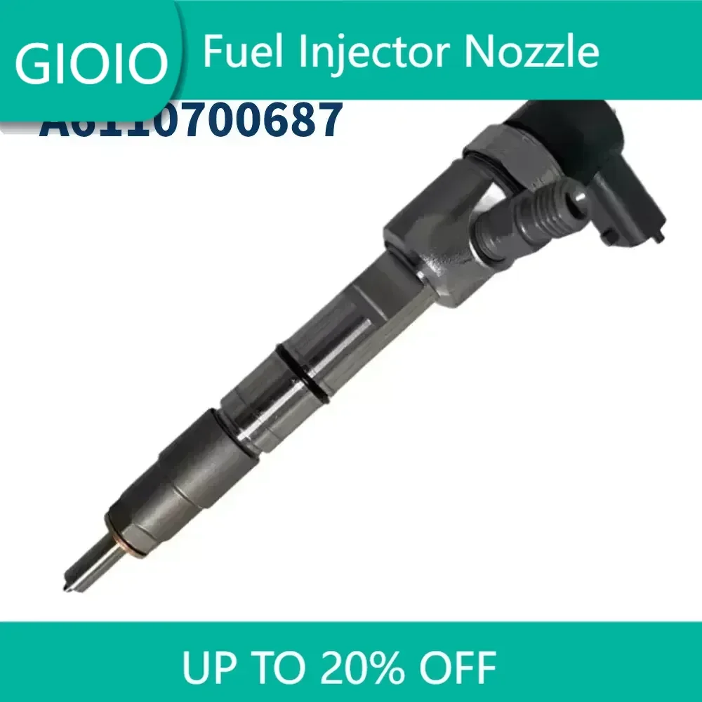 

0445110025 Common Rail Diesel Fuel Injector A6110700687 for Mercedes Benz C-CLASS, E-CLASS,Sprinter