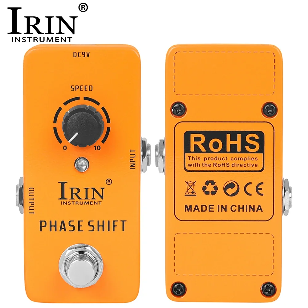 IRIN RS-06 Phase Shift Pedal Guitar Effect Pedal Retro Phase Can Make The Tone Broader Warmer Brighter True Bypass Guitar Pedal