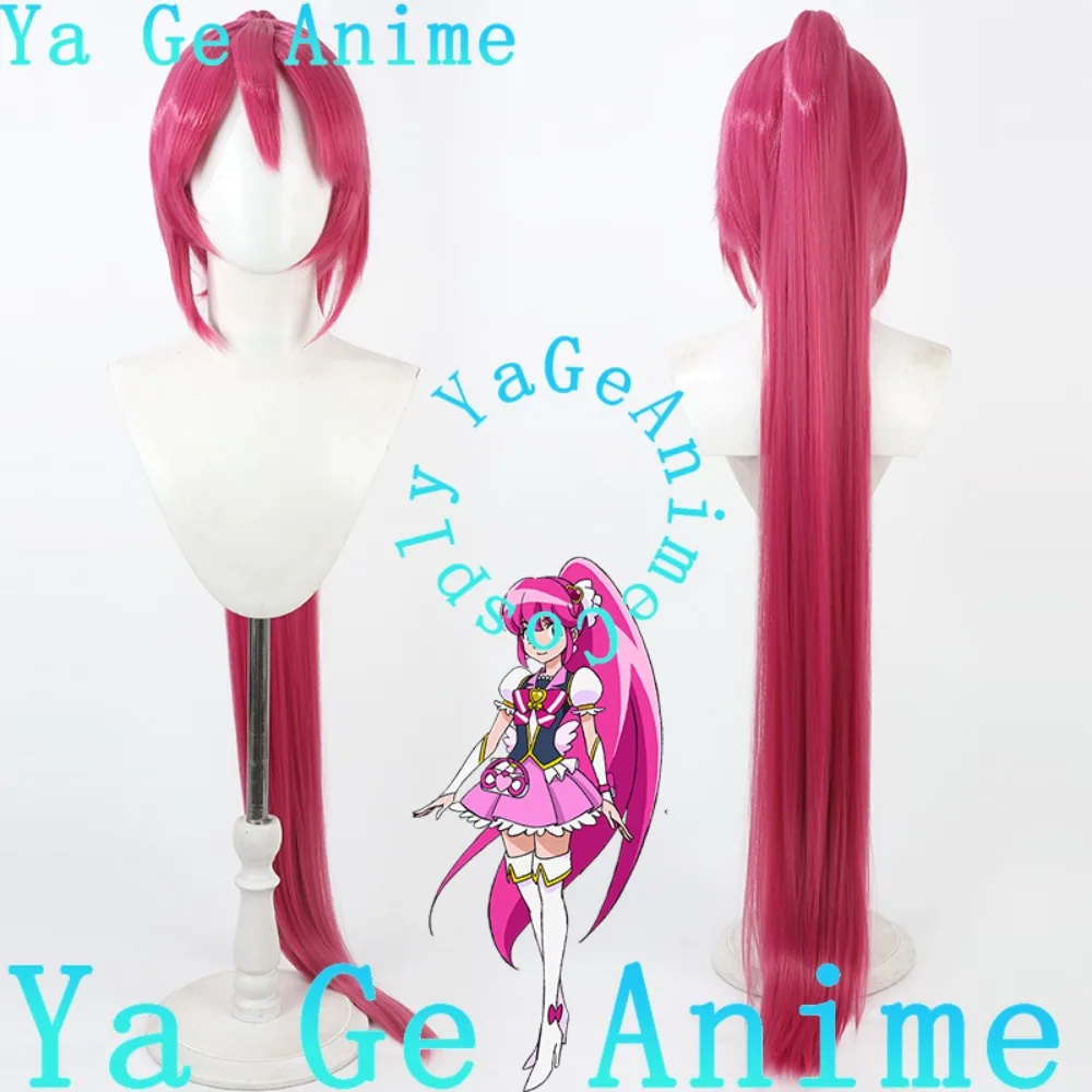 

Ya Ge Anime Store Pretty Cure Happiness Charge Lovely Angel Aino Megumi Cosplay Wig Anime Reality Show Game Role-playing Wig