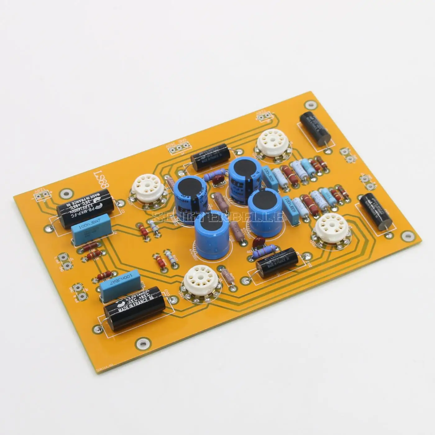 ขึ้นอยู่กับ Conrad Johnson Pre-Amp วงจร LS68 12AX7 หลอด Preamplifier Board Assembly & ชุดอุปกรณ์เสริม