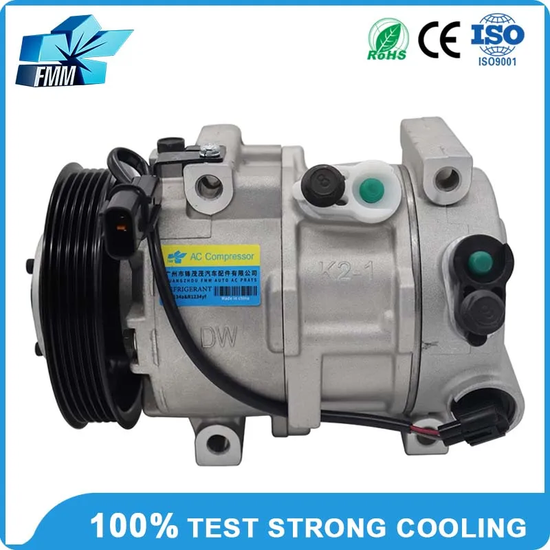 DVE12 Air Conditioning Ac Compressor 12V for Hyundai Accent 97701C7000 97701-C7000 977011R900 P30013-4111 5PK