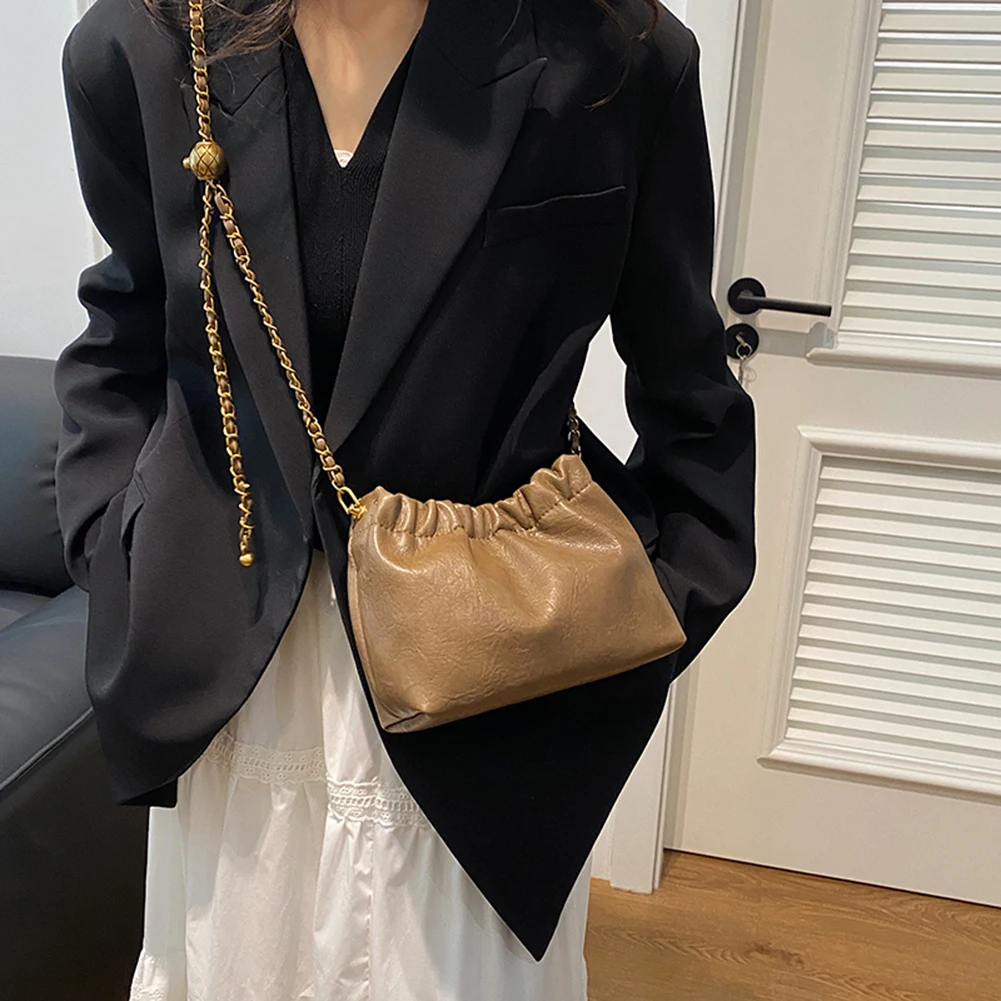 المرأة سلسلة حقيبة كتف بو الجلود Crossbody حمل حقيبة عارضة حقيبة ساعي حقيبة رافعة حقيبة فتاة محفظة أنيقة