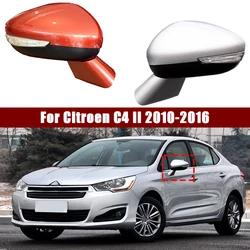 For Citroen C4 II 2010 11 12 13 2014 2015 2016 Car Outside Exterior Rearview Mirror Mirror Outer Side Mirror Assembly