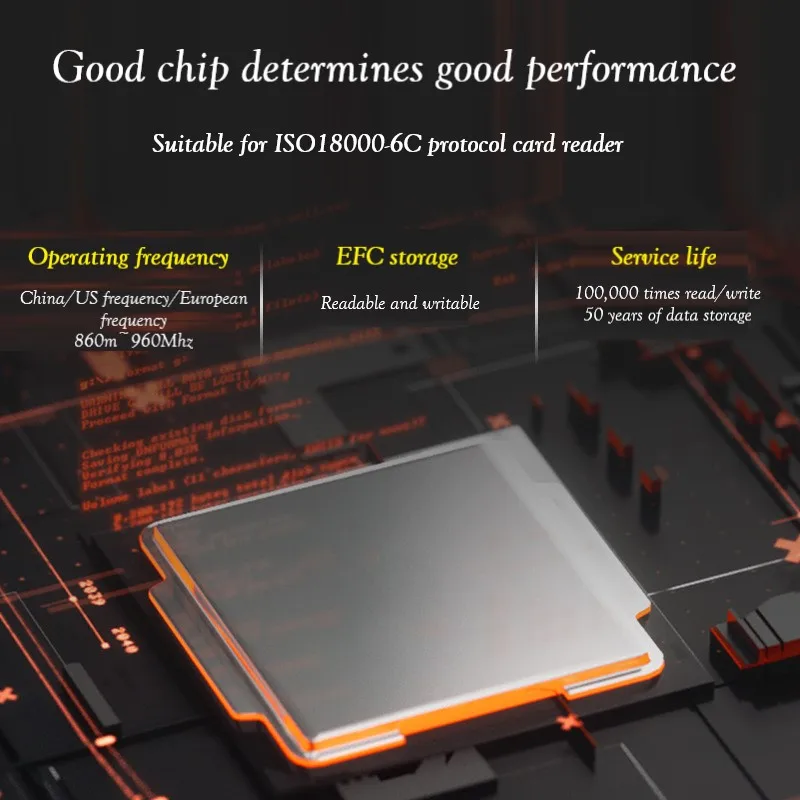 10Pcs FT-D40 Patrol Tag Uhf 915M Anti-Metalen Ronde Abs Passieve Rfid Patrouille Punt Uhf