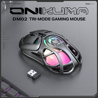 ONIKUMA DM02 Gaming Mouse Wireless 1K Hz RGB Suitable for games,LOL